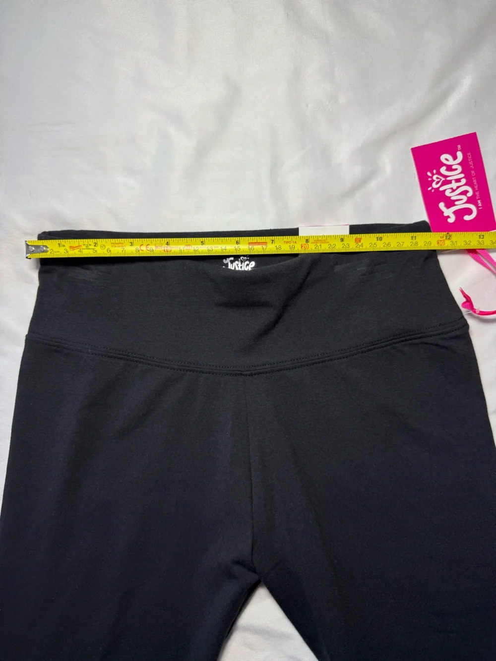 Justice Black Girls' Stretch Leggings